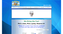 Desktop Screenshot of funflatables.net