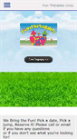 Mobile Screenshot of funflatables.net