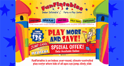 Desktop Screenshot of funflatables.org