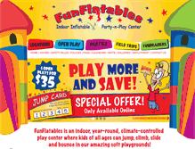 Tablet Screenshot of funflatables.org